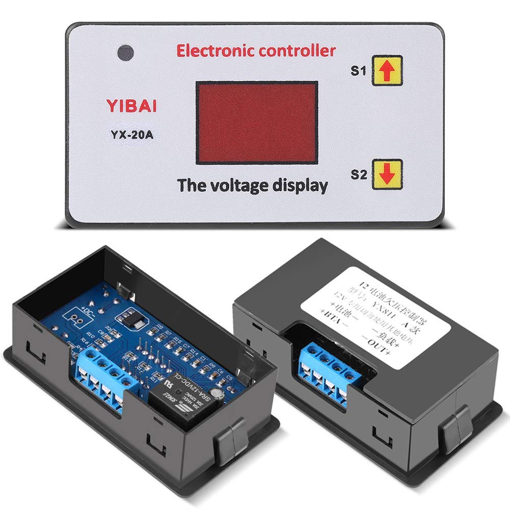 GLOGLOW 12V Battery Low Voltage Cut off Switch On Protection Undervoltage Controller Under-Voltage Control - Image 4