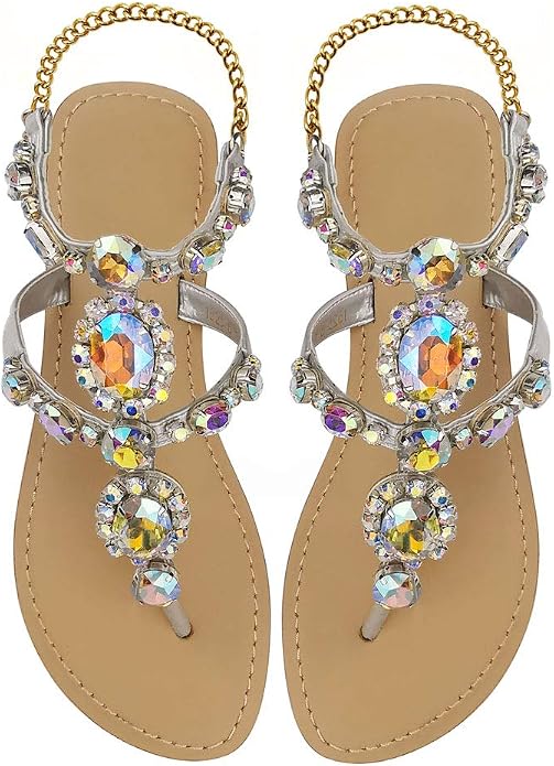 25 Stunning Jeweled Sandals To Make Your Outfits Sparkle 23 Daily Mom, Magazine for Families Daily-Mom-Parent-Portal-25 Jeweled Sandals To Make Your Outfits Sparkle