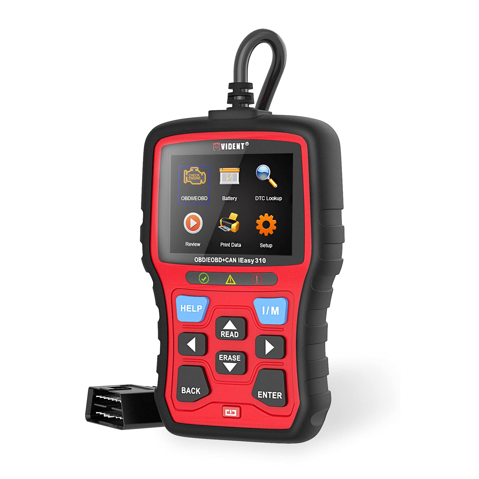 VIDENT iEasy310 Enhanced OBD2 Scanner Professional OBDII Code Reader Engine Fault Scan Tool