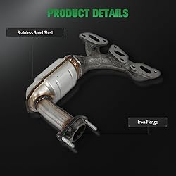 SCITOO 674-831 Front Catalytic Converter Fit For