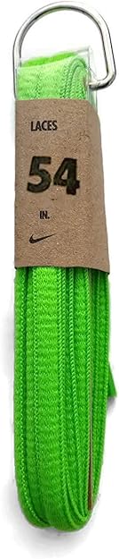 green nike laces