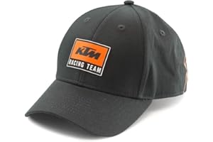KTM Kids Team Curved Cap One Size Black/Orange
