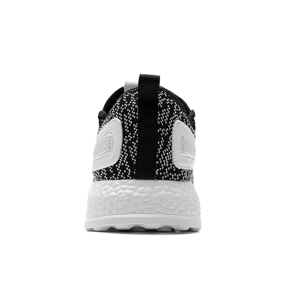 Sherry Love Women Sports Sneakers Running Shoes With Lightweight Breathable Comfortable and Soft Function-Black and White-41 EU