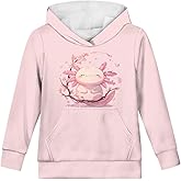OZELANSAY Girls Boys Hoodies Sweatshirt Trendy Fall Outfit Kids Comfy Sport Clothing Hooded Pullover 6-14 Years Old