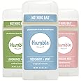 HUMBLE BRANDS Original Formula Aluminum-free Deodorant. Long Lasting Odor Control with Baking Soda and Essential Oils, Spring Awakening, 3-Pack