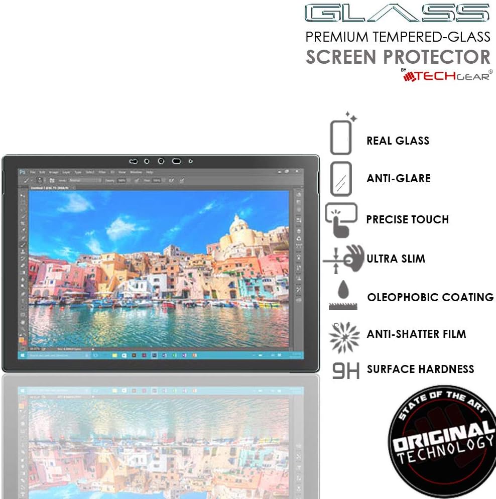 TECHGEAR Anti-Glare Screen Protector Compatible with Microsoft Surface Pro 7 / Pro 7 Plus - Image 3