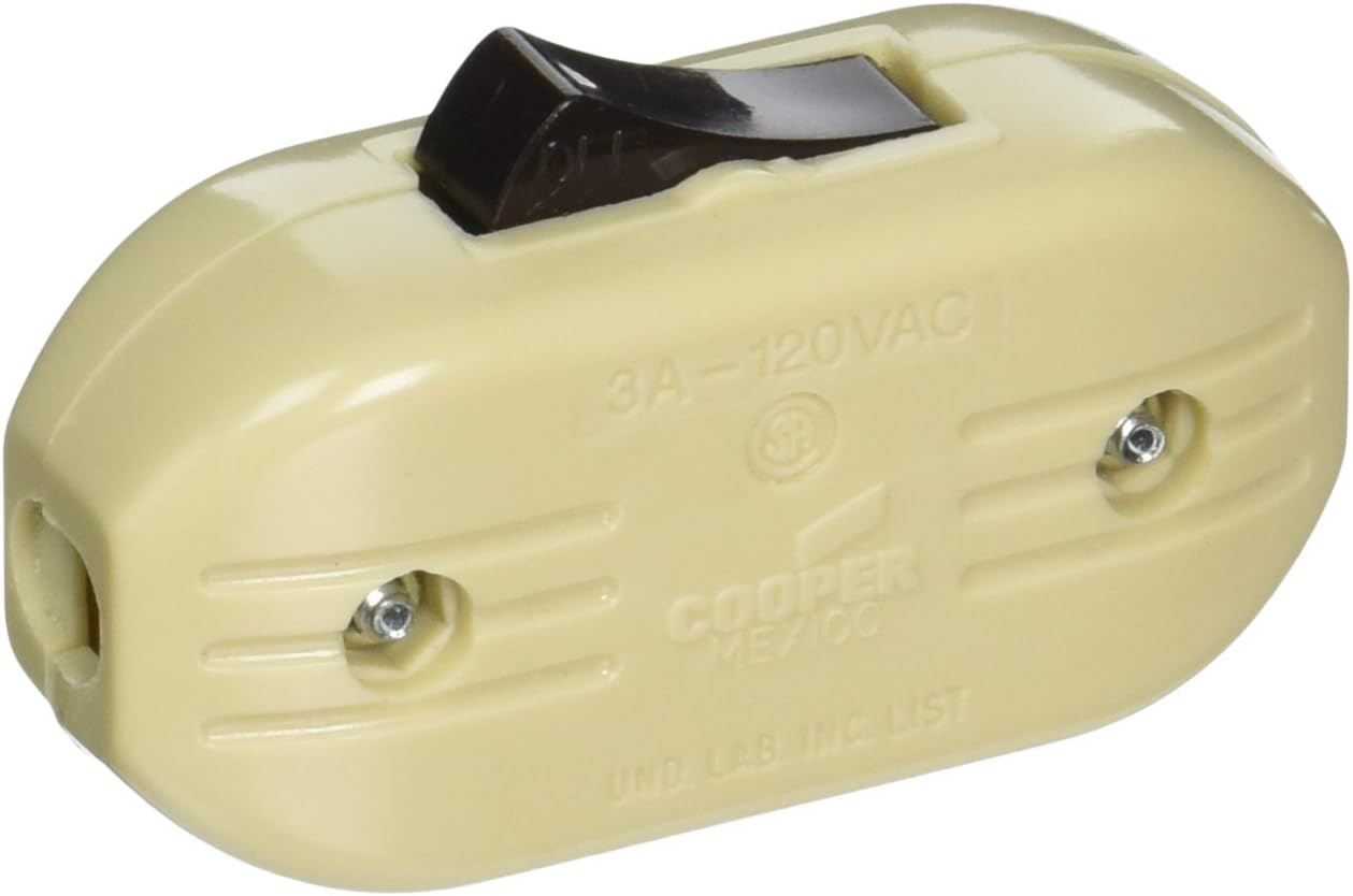 Heavy Duty Cord Switch, Ivory, Extension Cords Amazon Canada