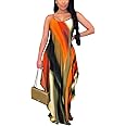 BessCops Summer Maxi Dresses for Women 2025 Plus Size Sundresses Casual Fashion Sleeveless Loose Long Sexy Dress with Pockets
