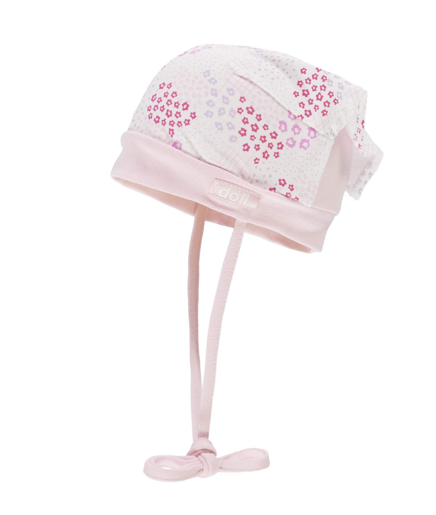 Döll Baby Girls' Kopftuchmütze Zum Binden Jersey Sun Hat, Pink (Pink Lady|Rose 2720), 47
