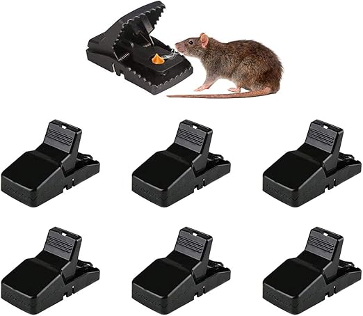 PILIN Trampa para ratones Trampas para ratas con control de plagas ...