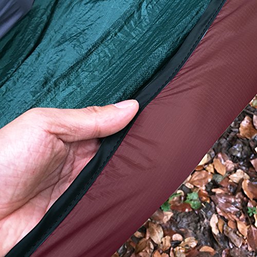UBOWAY Hammock Underquilt - Packable Full Length Under Blanket, Camping Quilt(Red)