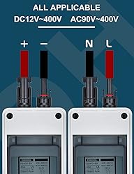 DIHOOL 40 Amp Solar Disconnect Switch with DC