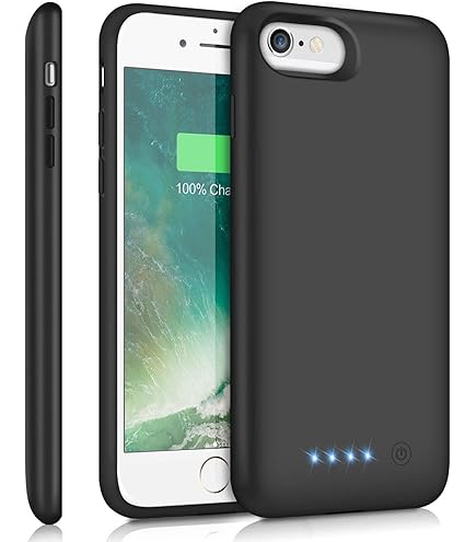 Amazon.com: Pxwaxpy Battery Case for iPhone 8/7/6s/6/SE(2022/2020