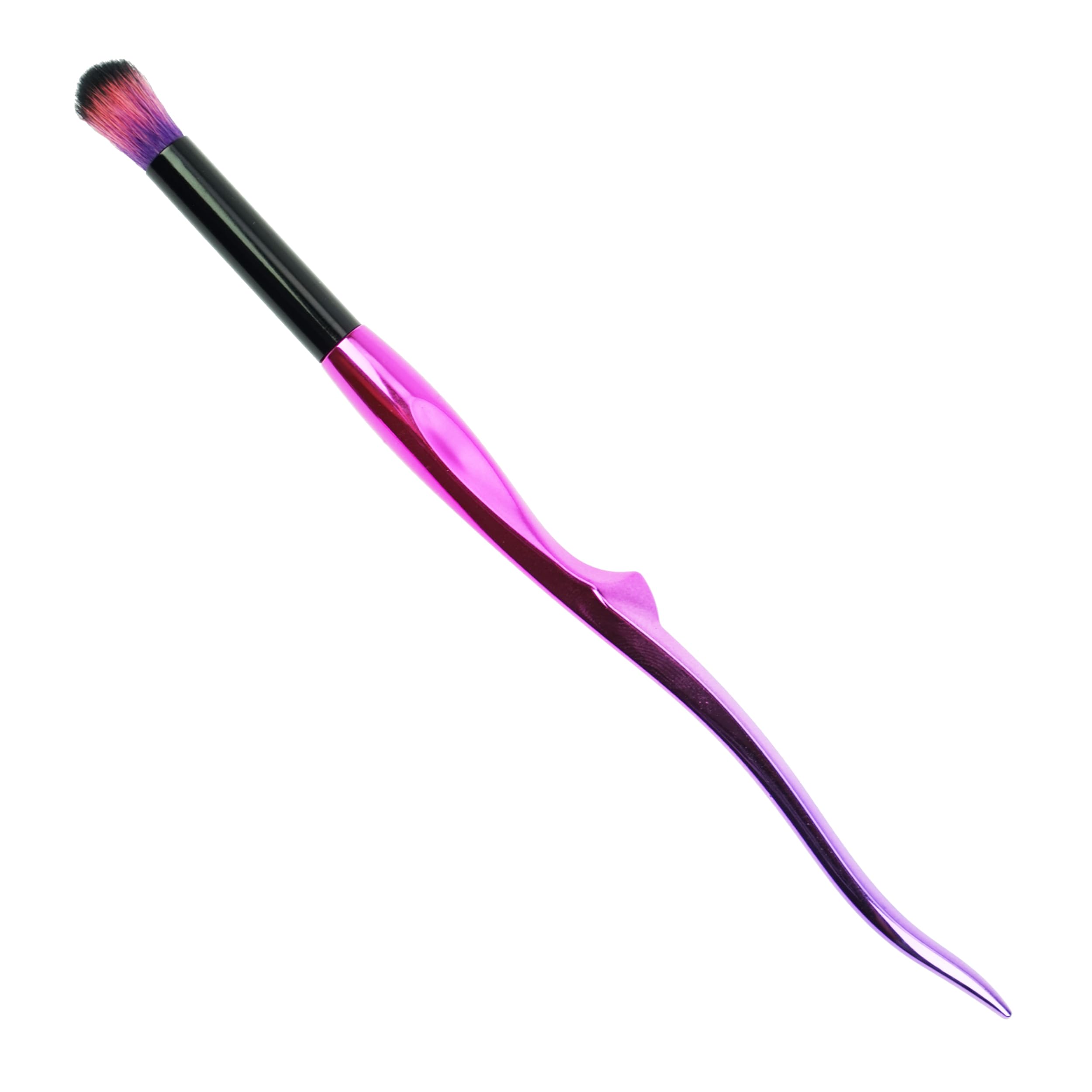 Brand Fantasy Brush Model Eyeshadow Brush, Pink/Black, Fine Synthetic Hair