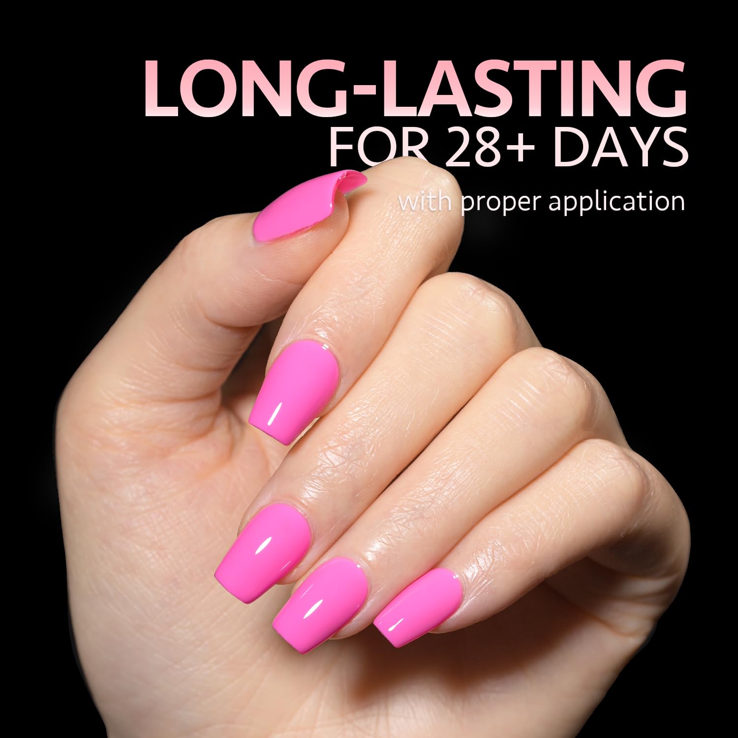 GAOY Short Coffin Fake Gel Nail Tips, 15 Sizes False Full Cover Acrylic Press on Nails, 240Pcs Soft Half Matte Tips - Image 4