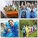 Ginmic Ponchos Family Pack - Rain Ponchos for Kids and Adults, Assorted Colors, Extra Thick 0.03mm, Disposable Emergency Rain Ponchos for Family Travel, Camping, Hiking, Fishing (12Pack-Adults-Colors)