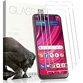 KLWAINM [3 Pack] Tempered Glass Compatible With BLU VIEW 4(B135DL) Screen protector With 9H Anti Scratch Transparent HD Clear Bubble Free Protective Film