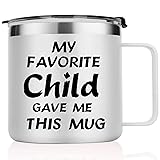 TIKMODERN Mom Mug Gifts for Mom from Daughter Son