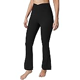 Yogalicious Flared 7/8 Legging High Waisted Bootcut Tummy Control Wide Leg Pants for Women