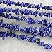 HAAMIIQII 5-8mm Natural Blue Lapis Lazuli Chips Beads Irregular Chip Stones Loose Gemstone Beads for Jewelry Making Strand 30 Inch