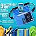 BO KAI LUN Waterproof Pouch with Waist Strap (2 Pack) | Best Way to Keep Your Phone and Valuables Safe and Dry | Perfect for Boating Swimming Snorkeling Kayaking Beach Pool Water Parks