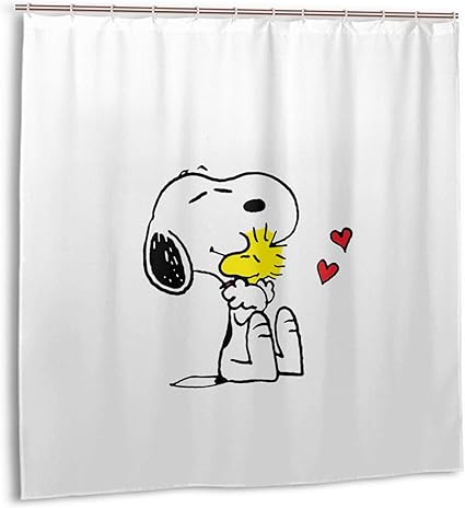 Amazon Co Jp 壁紙9がかっこいいスヌーピーです シャワーカーテン 防カビ 防水 軽量 速乾 取付簡単 おしゃれ かわいい 遮光 浴室カーテン 1x1cm ホーム キッチン