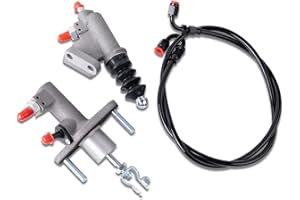 Merautop SJ Clutch Master and Slave Cylinder Line Kit Compatible with Honda Civic Si 2002-2015, Acura RSX 2002-2006, Acura TSX CL 04-08, Only Replaces KTD-CLK-KMS