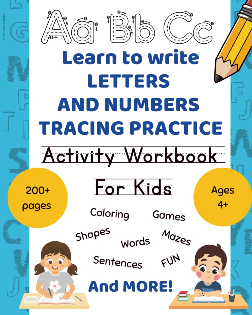 Mua Learn To Write Numbers And Letters Tracing Practice Activity ...