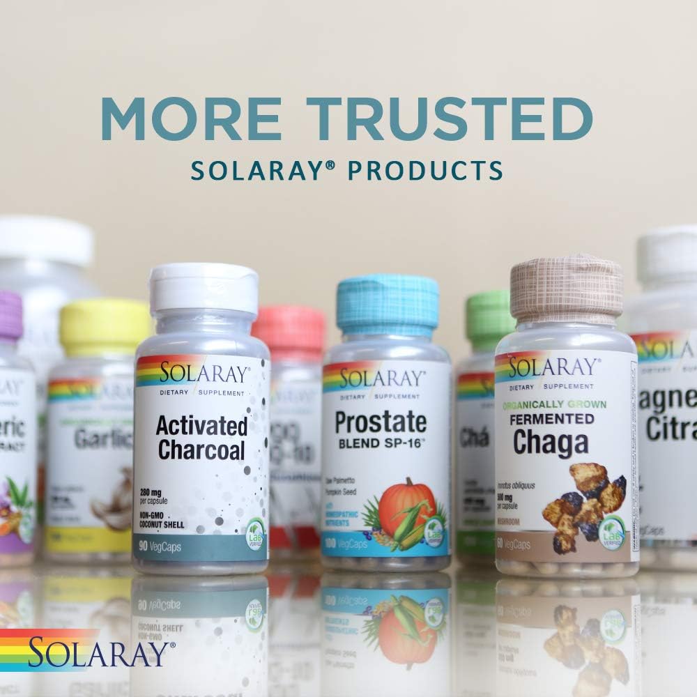 Solaray Activated Coconut Charcoal Powder 500 mg | Healthy Inner Cleansing & Digestive Tract Support | 300 Servings: Health & Personal Care