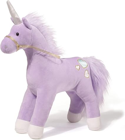 purple unicorn plush toy