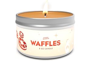Park Scents Waffles Candle - Delicious smell of freshley cooked waffles - Iconic disney treat - Natural soy blend -Handmade in the USA | 8 oz. Tin