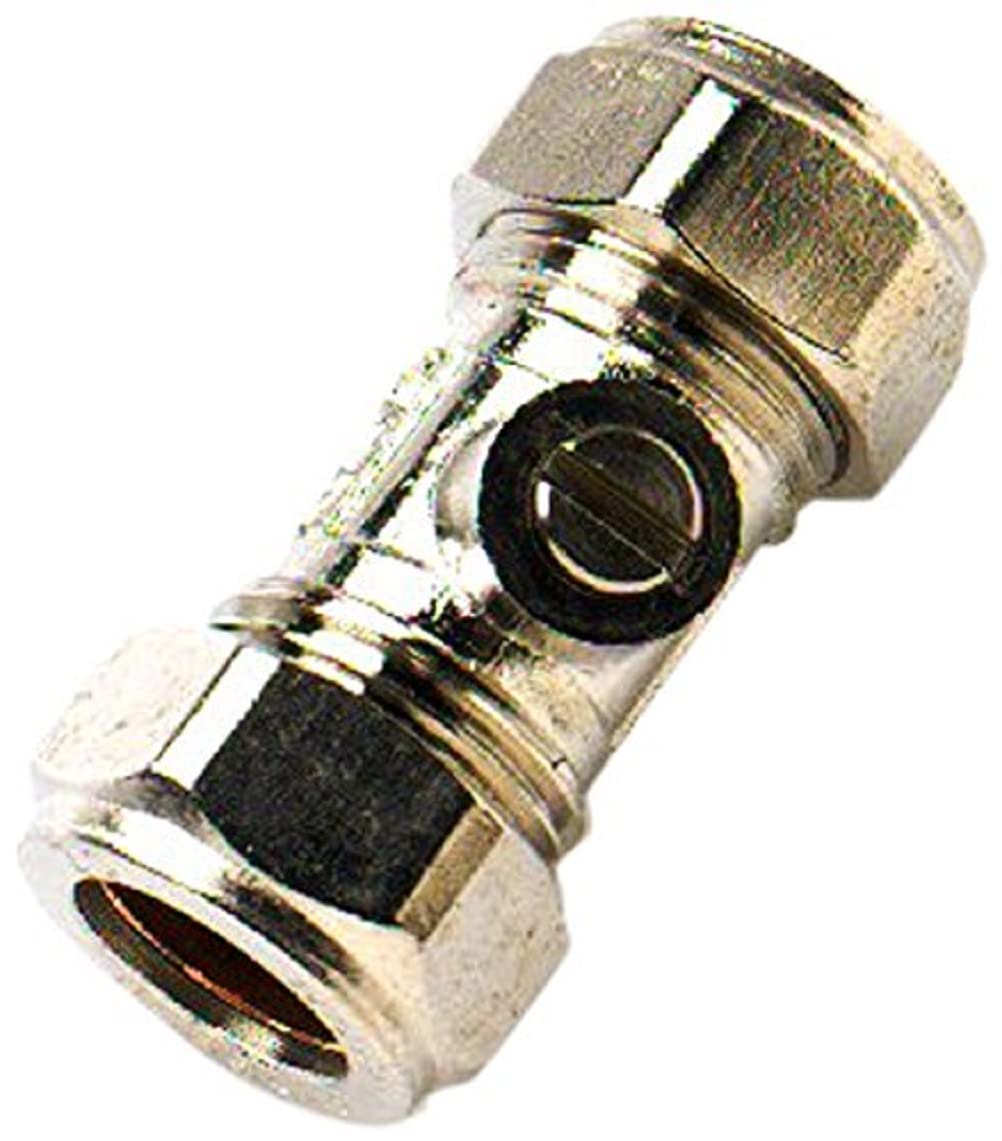 Merriway BH05747 Isolating Valve, 22mm-Chrome