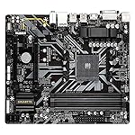 GIGABYTE-B450M-DS3H-V2-AMD-Ryzen-AM4Micro-ATXM2HMDIDVIUSB-31DDR4Motherboard