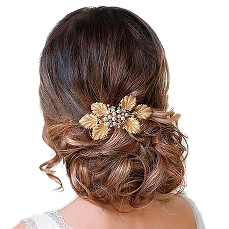 Edary 500pcs Arrow Rivet Style Nail Art Golden Metal Flakes Tips 3d