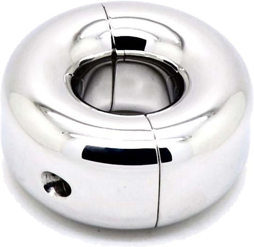 TheChainGang Heavy Donut Ball Weight Stretcher, Two Piece Surgical Steel Ball Stretching Weights
