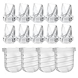 14Pcs Duckbill Valves Silicone Diaphragms for