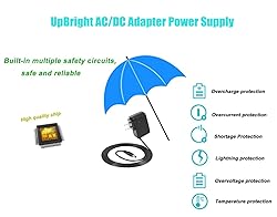 UpBright 9.5V AC/DC Adapter Compatible with Casio