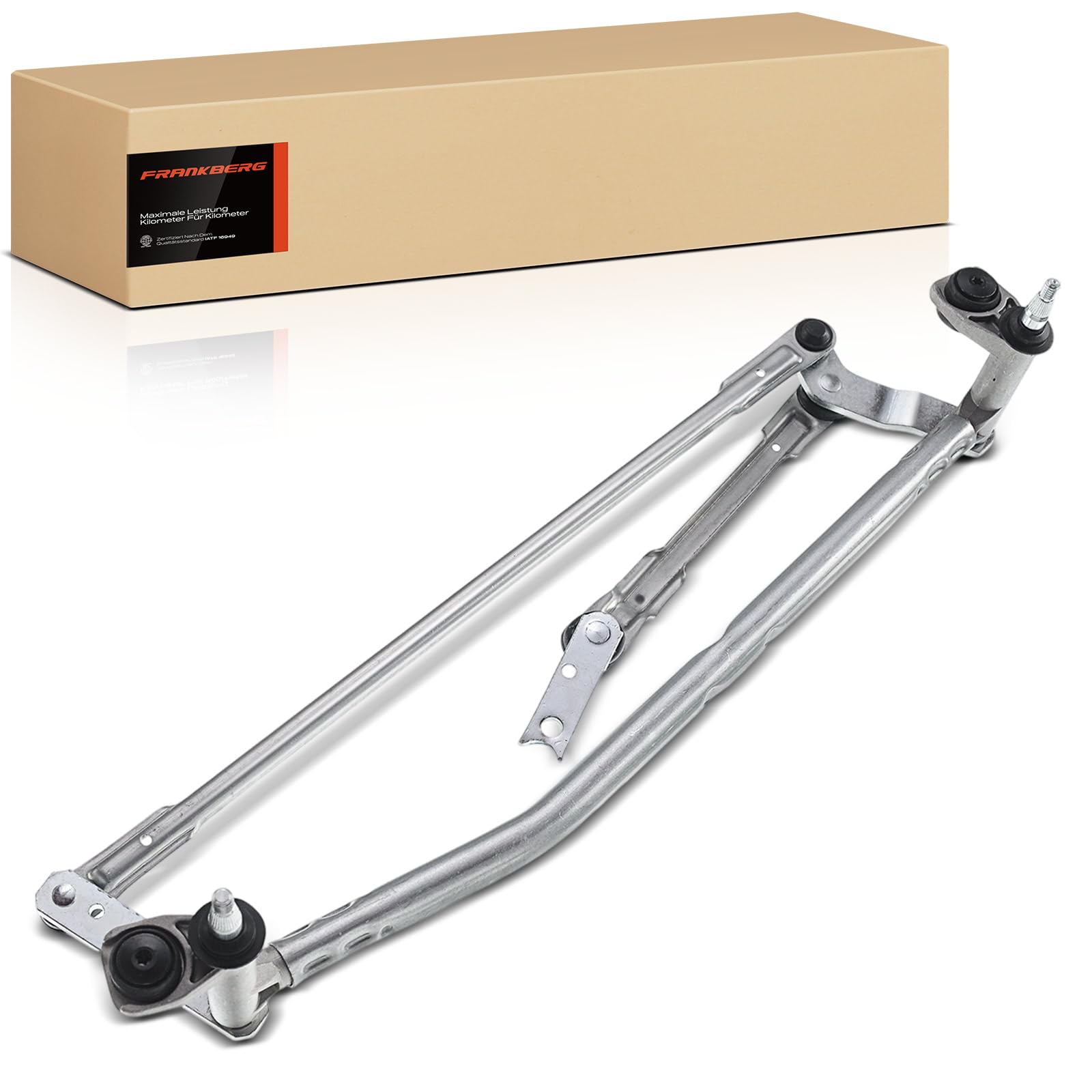 Frankberg 1x Windshield Wiper Linkage without Motor Front Left Right Compatible with P.a.s.s.a.t 362 3C2 Saloon 2007-2010 P.a.s.s.a.t Variant 365 Estate 2005-2011 Replace# 3C1955601