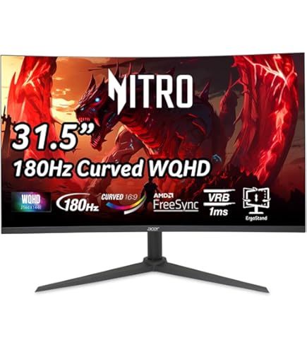 Amazon.com: Acer Nitro XZ322Q Pbmiiphx 31.5