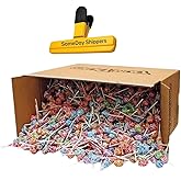 Dum Dums Original Mix Lollipops, 1000 Count, 16 Classic Flavors, Individually Wrapped, with Bag Clip