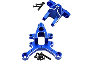 Rcarmumb Front & Rear Center Brace Mount Upgrades Part for 1/8 Kraton Outcast Notorious Talion 6s BLX,1/7 Felony Infraction Mojave 6S BLX Limitless Mojave Roller,Replace #ARA320500,Navy Blue
