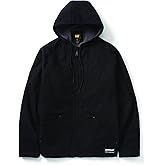 CAT Workwear Men's Caterpillar Hooded Sherpa Lined Zip Up Jacket
