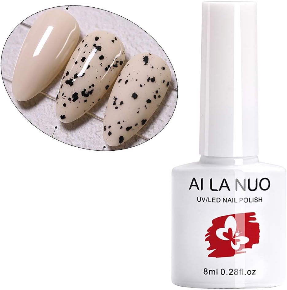 Amazon Com Ceng Aio Quail Egg Gel Nail Art Polish Soak Off Eggshell Base Uv Gel Nails Tips Varnish Home Kitchen