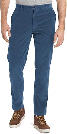 Calça masculina Izod Tailgate Corduroy, Federal Blue, 38W x 30L: Amazon