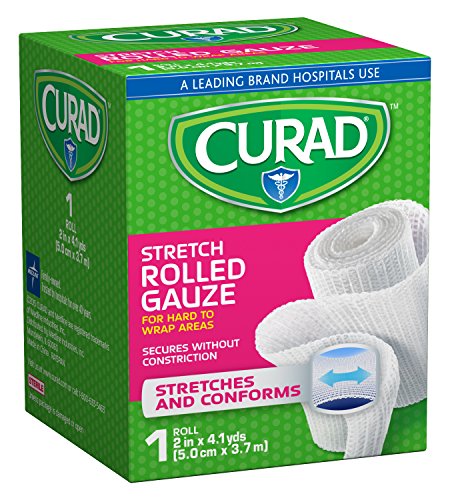 UPC 080196300139, Curad Rolled Gauze, 2 Inches X 4.1 Yards (Pack of 24)