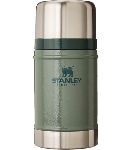 Stanley Classic Vacuum Food Jar .94L (Matte Black) – Keeps Food Hot/Cold For Hours, Leak-Proof, Perfect For Outdoor & Daily Use