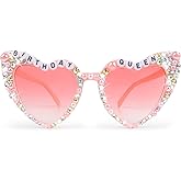 Birthday Glasses for Women 'Birthday Queen' Birthday Sunglasses for Happy Birthday Party Gifts Accessories Party Favors