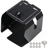 RERPRO Console Lock Box Gun Safe for 2018+Jeep Wrangler JL 4XE Gladiator JT | Center Console Vault Storage, Armrest Security Organizer, 3-Digit Password, for 2018-2026 Jeep Wrangler Gladiator Accessories