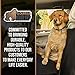 Gorilla Grip Original Premium Slip-Resistant Pet Car Seat Protector for Pets, Durable Protectors for Cars, Truck, SUV, Underside Grip, Waterproof, Seat Belt Openings, Pocket, X-Large (Bench: Black)
