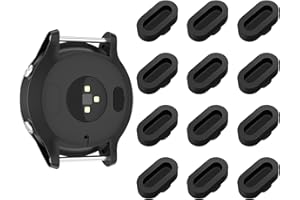 12 Pack Dust Plug for Garmin Watch,Silicone Charging Port Dust Plug